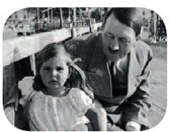 Hitler with girl image